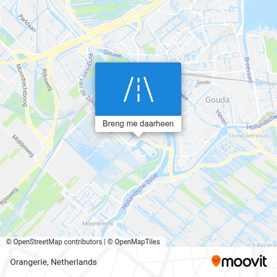 Orangerie kaart