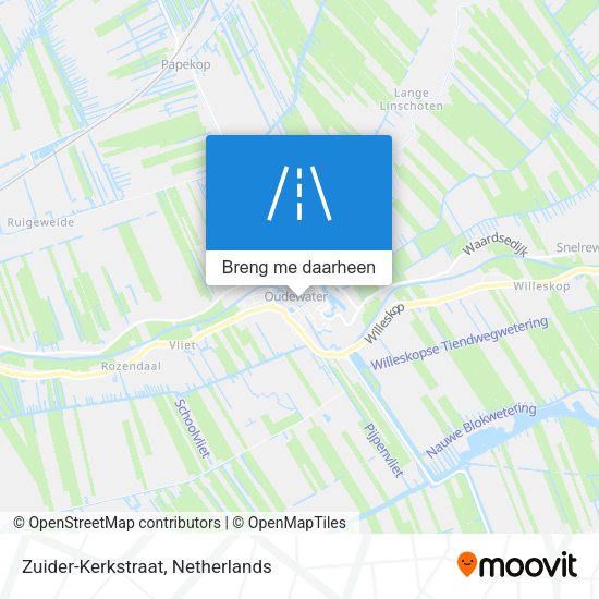 Zuider-Kerkstraat kaart