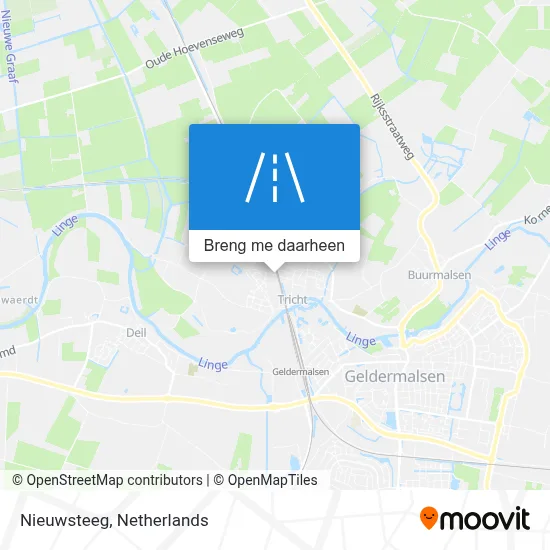 Nieuwsteeg kaart