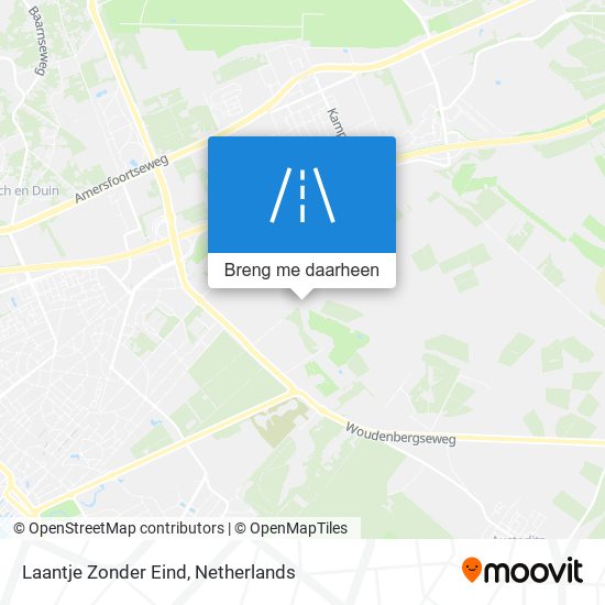 Laantje Zonder Eind kaart
