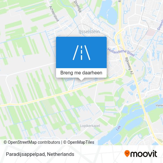 Paradijsappelpad kaart