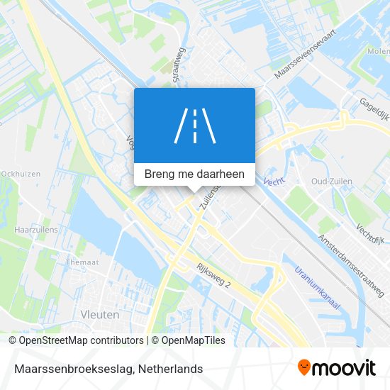 Maarssenbroekseslag kaart