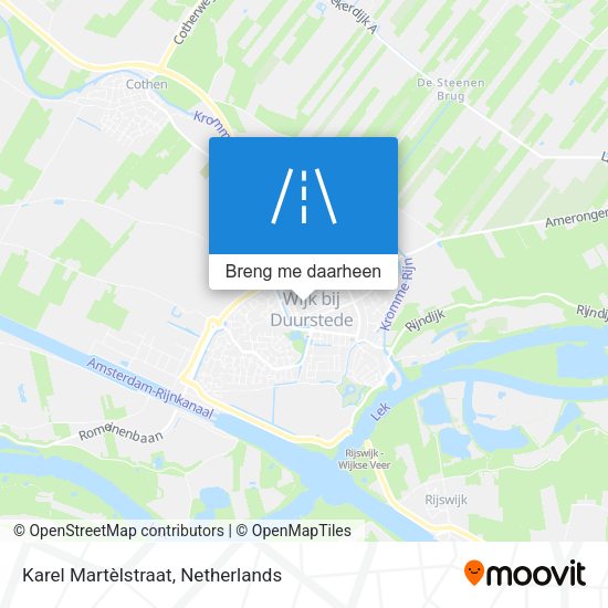 Karel Martèlstraat kaart