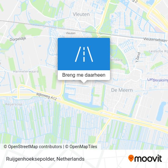 Ruijgenhoeksepolder kaart