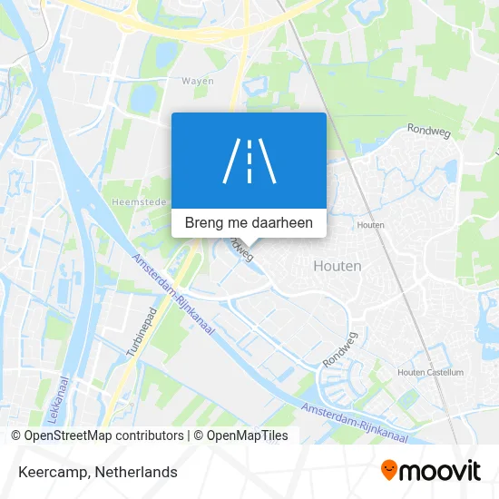 Keercamp kaart