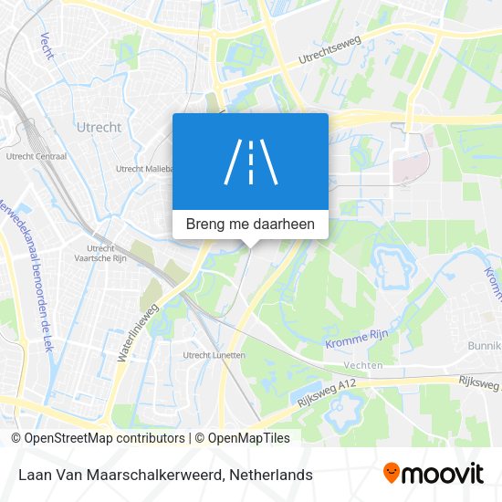 Laan Van Maarschalkerweerd kaart