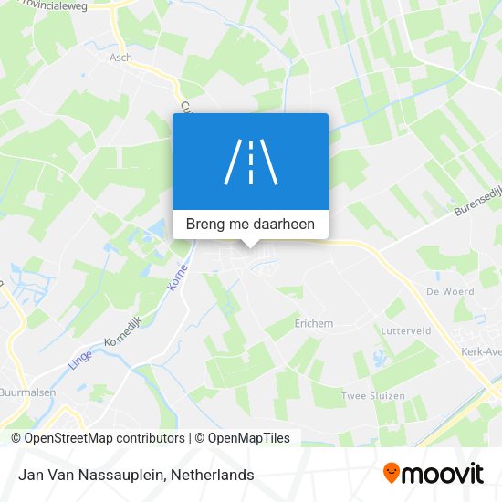 Jan Van Nassauplein kaart