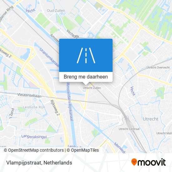 Vlampijpstraat kaart