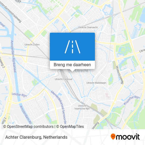 Achter Clarenburg kaart