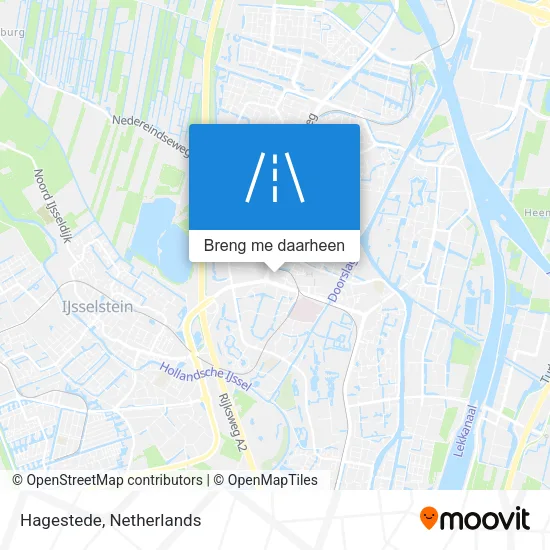 Hagestede kaart