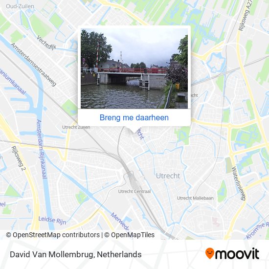 David Van Mollembrug kaart