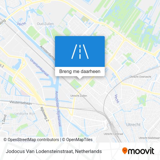 Jodocus Van Lodensteinstraat kaart