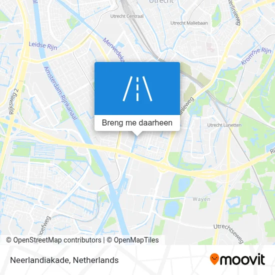 Neerlandiakade kaart