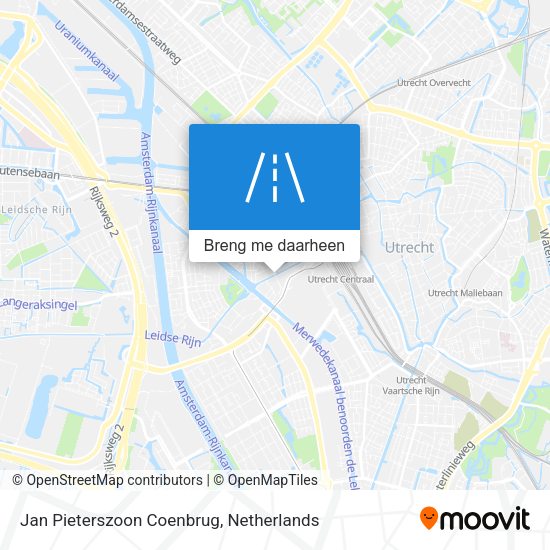 Jan Pieterszoon Coenbrug kaart