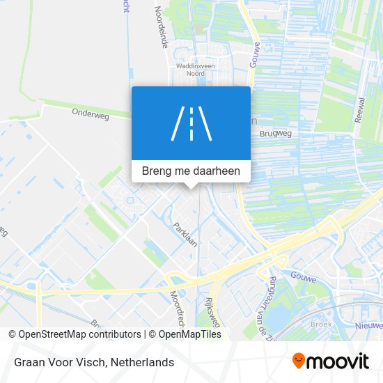 Graan Voor Visch kaart
