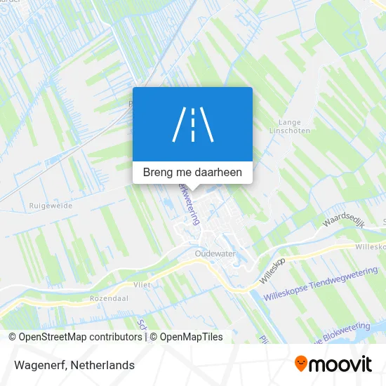 Wagenerf kaart