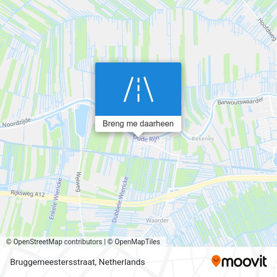 Bruggemeestersstraat kaart