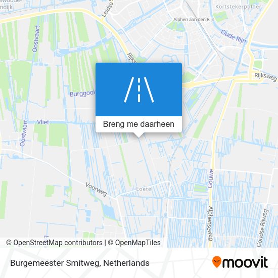 Burgemeester Smitweg kaart
