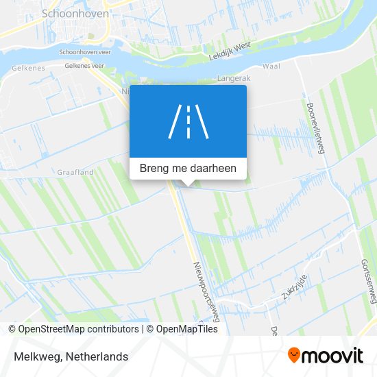 Melkweg kaart