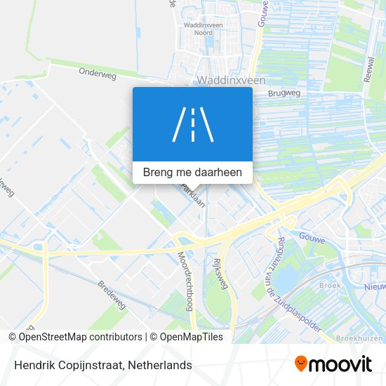 Hendrik Copijnstraat kaart