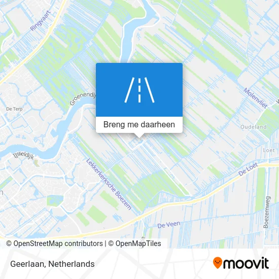 Geerlaan kaart