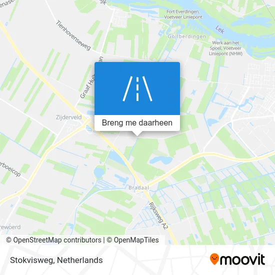 Stokvisweg kaart