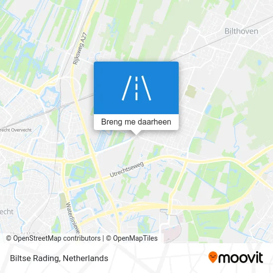 Biltse Rading kaart