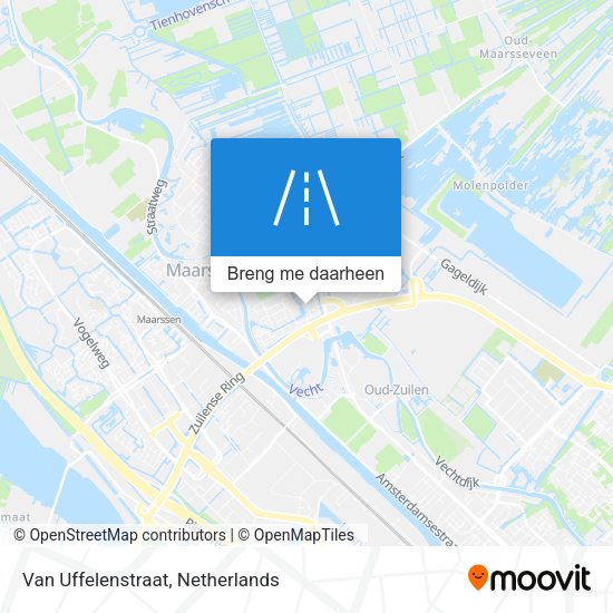 Van Uffelenstraat kaart