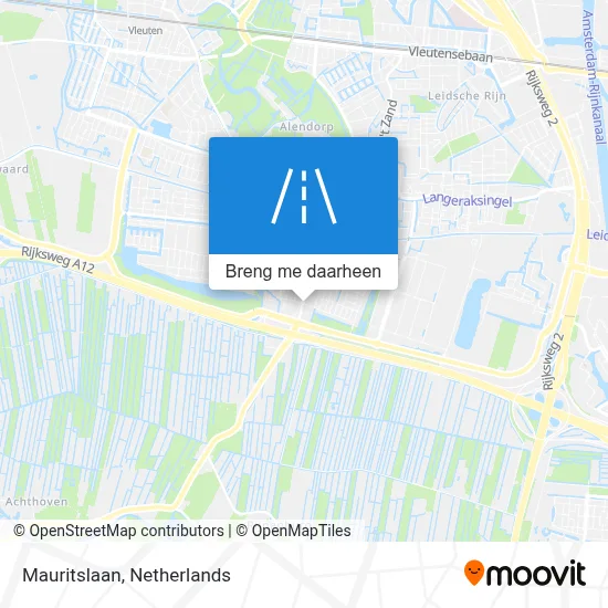 Mauritslaan kaart