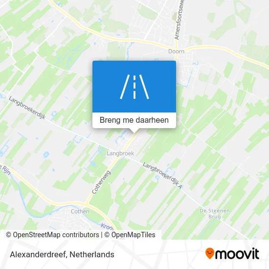 Alexanderdreef kaart