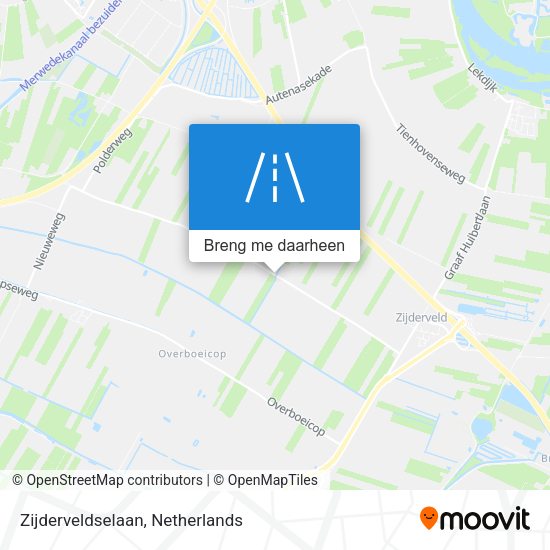 Zijderveldselaan kaart