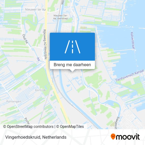 Vingerhoedskruid kaart