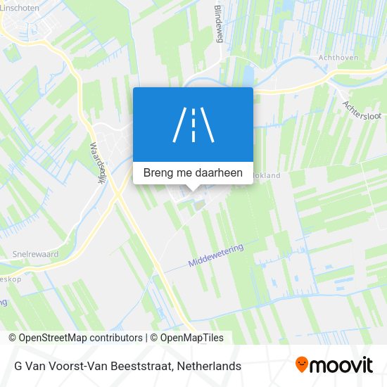 G Van Voorst-Van Beeststraat kaart