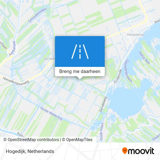 Hogedijk kaart