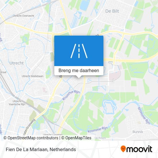 Fien De La Marlaan kaart