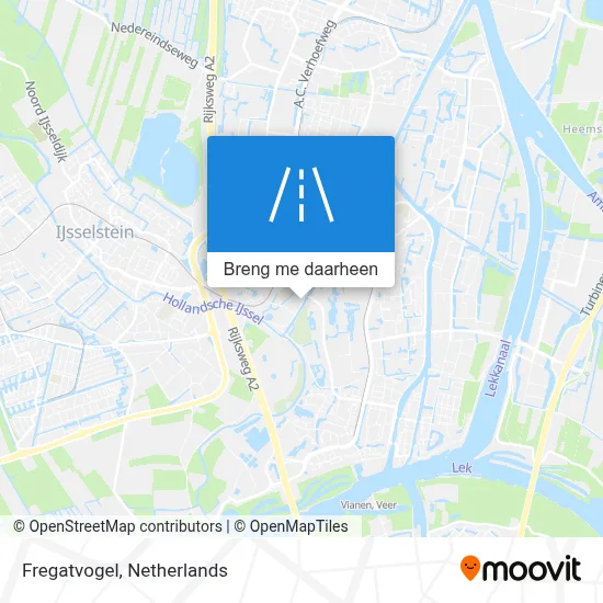 Fregatvogel kaart