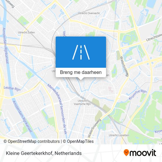 Kleine Geertekerkhof kaart