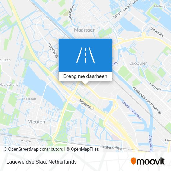 Lageweidse Slag kaart