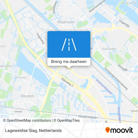 Lageweidse Slag kaart
