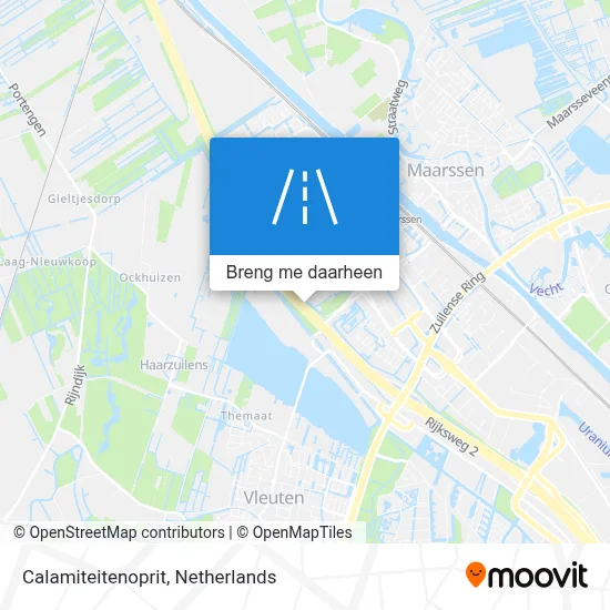 Calamiteitenoprit kaart