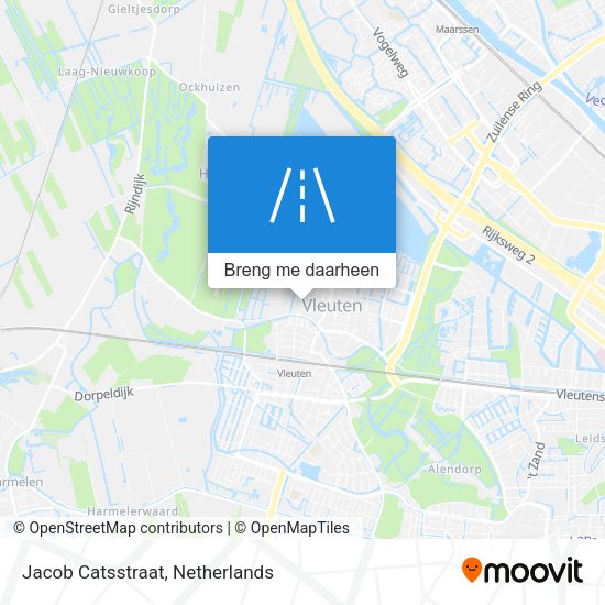 Jacob Catsstraat kaart