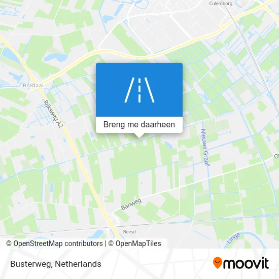 Busterweg kaart