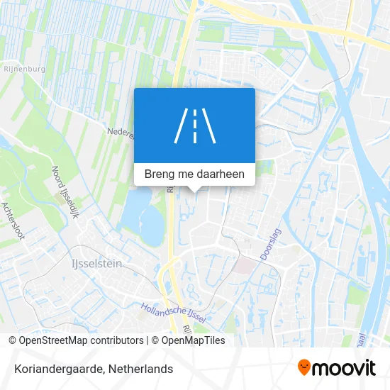 Koriandergaarde kaart