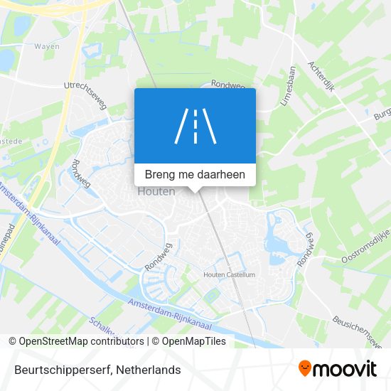 Beurtschipperserf kaart
