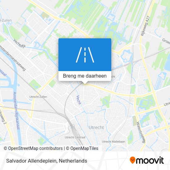 Salvador Allendeplein kaart