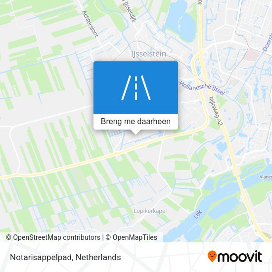 Notarisappelpad kaart