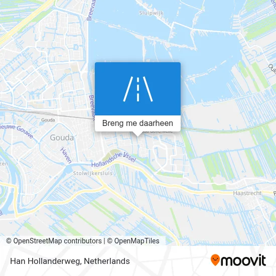 Han Hollanderweg kaart
