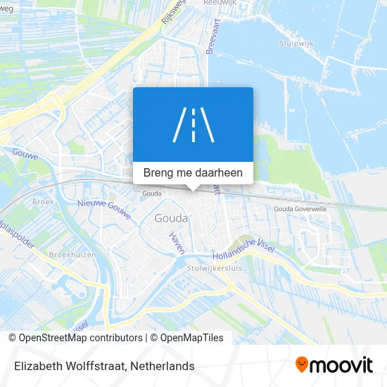 Elizabeth Wolffstraat kaart
