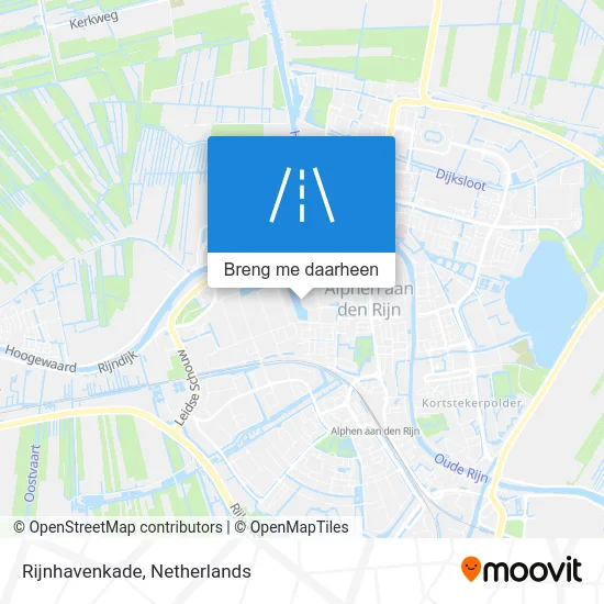 Rijnhavenkade kaart