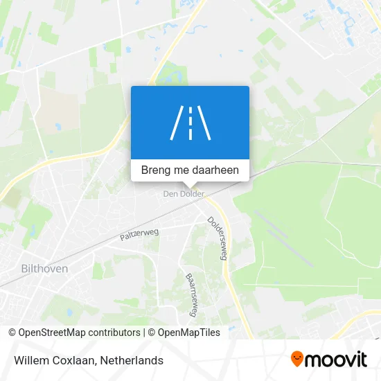 Willem Coxlaan kaart